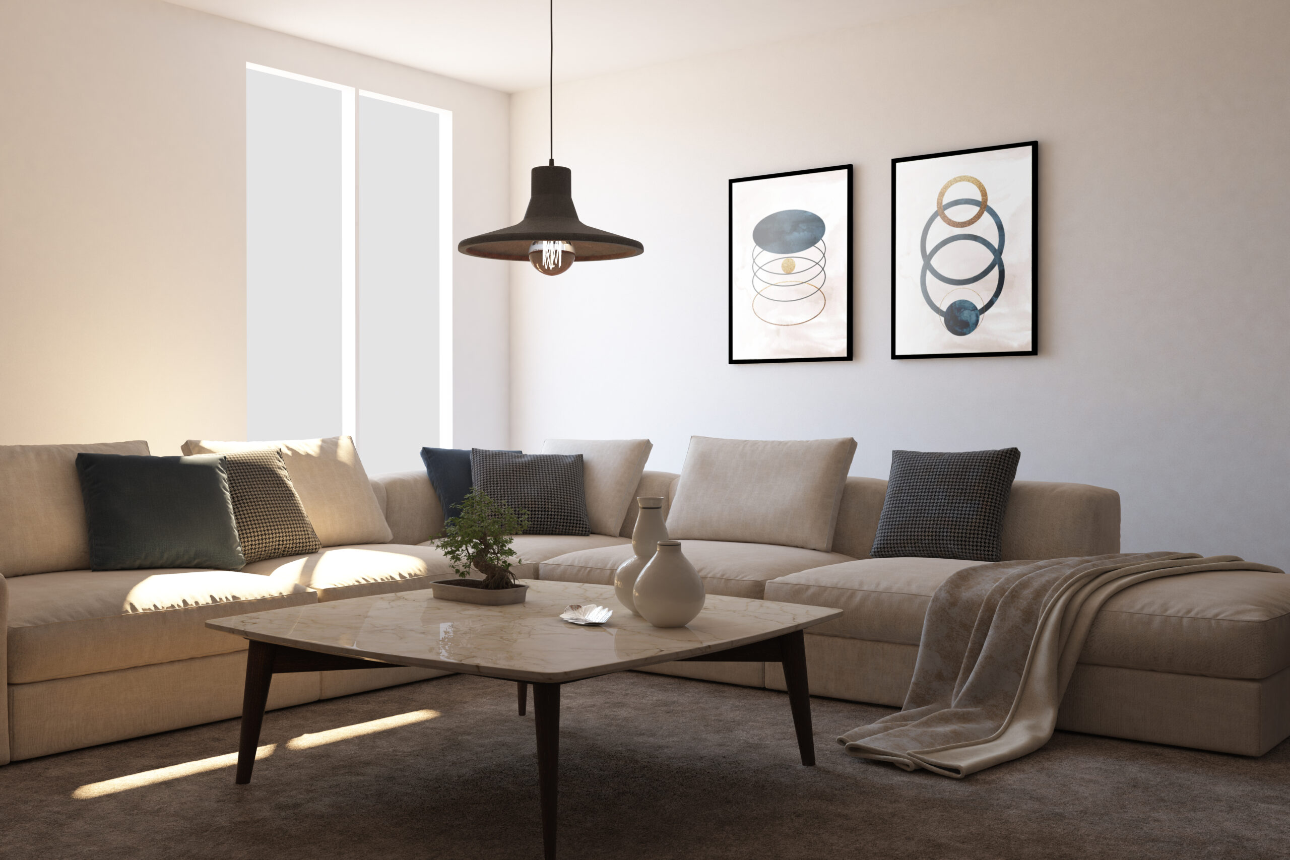 Contemporary Living Space